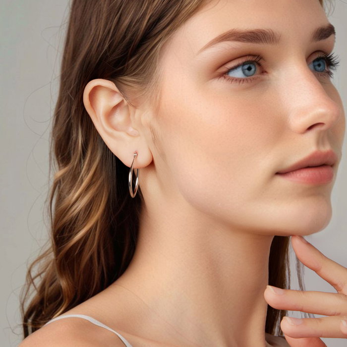 Cercei argint rotunzi [3]