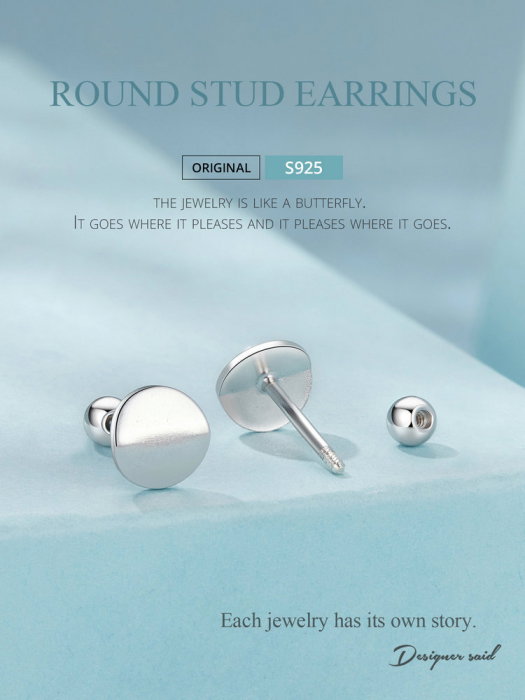 Cercei argint rotunzi [9]