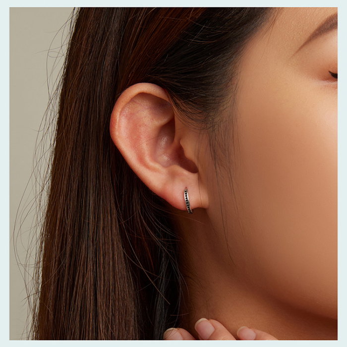 Cercei argint rotunzi cu zirconii [8]