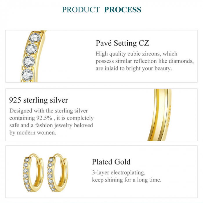 Cercei argint rotunzi cu zirconii [9]