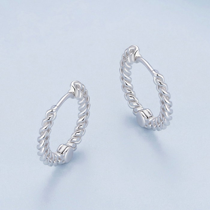 Cercei argint rotunzi lant [4]