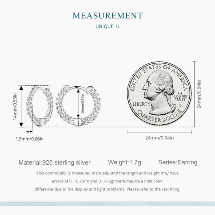 Cercei argint rotunzi lant [11]