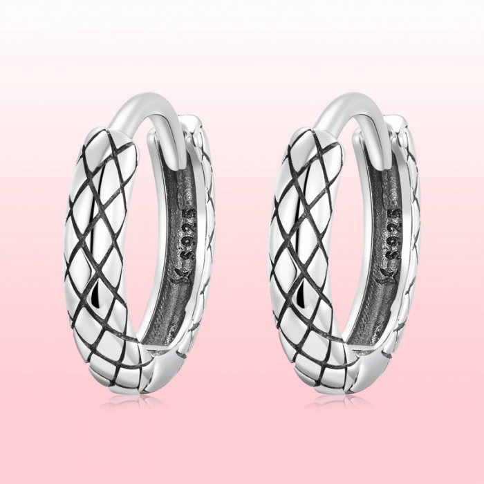 Cercei argint rotunzi model sarpe [13]