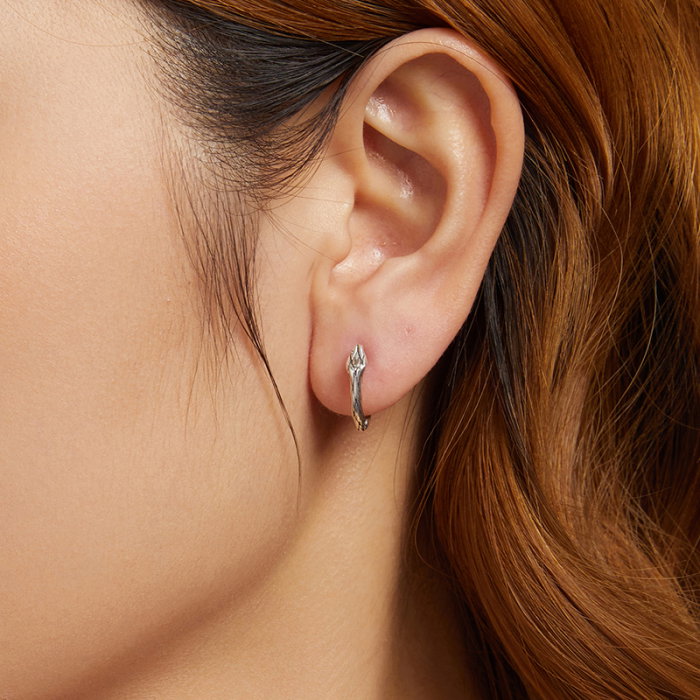 Cercei argint rotunzi sarpe [8]