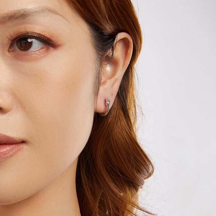 Cercei argint rotunzi sarpe [9]