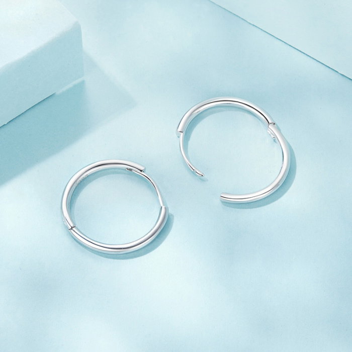 Cercei argint rotunzi simpli [8]