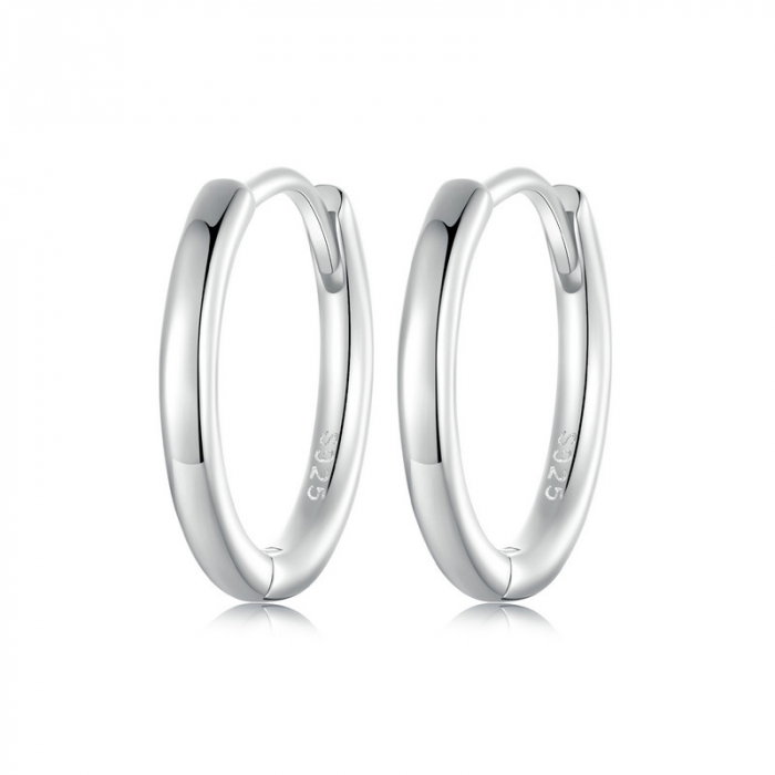 Cercei argint rotunzi simpli [9]