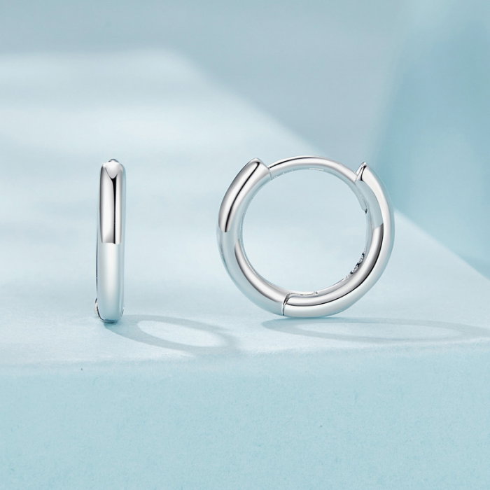 Cercei argint rotunzi simpli [5]