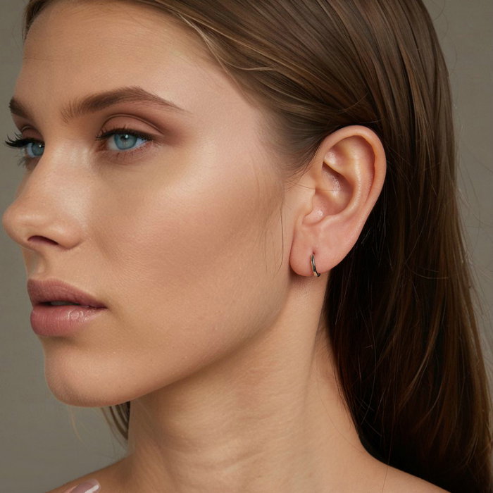 Cercei argint rotunzi simpli [6]