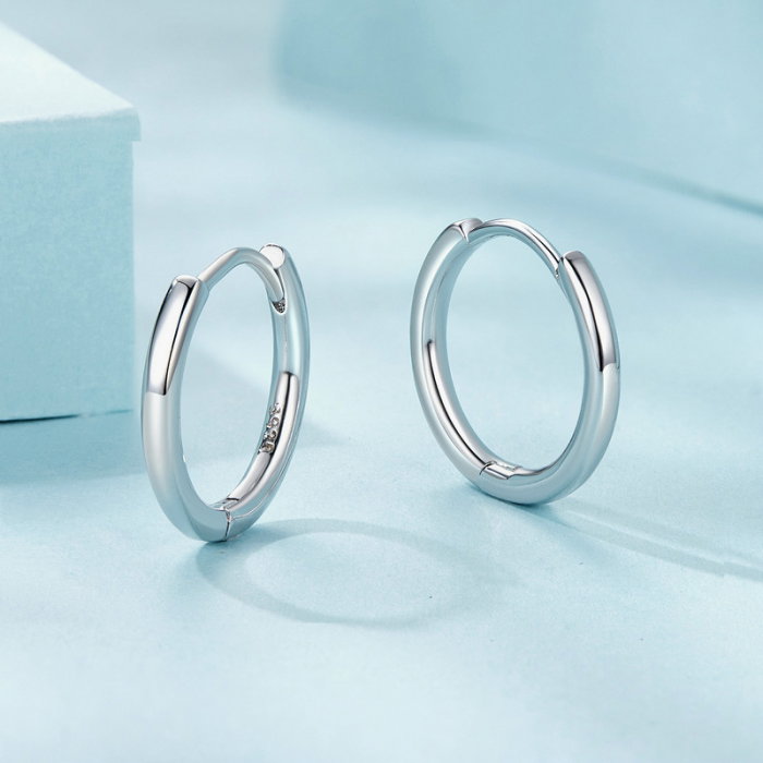 Cercei argint rotunzi simpli [5]