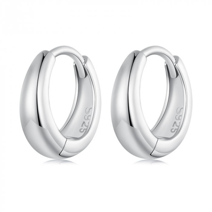 Cercei argint rotunzi simplu [9]