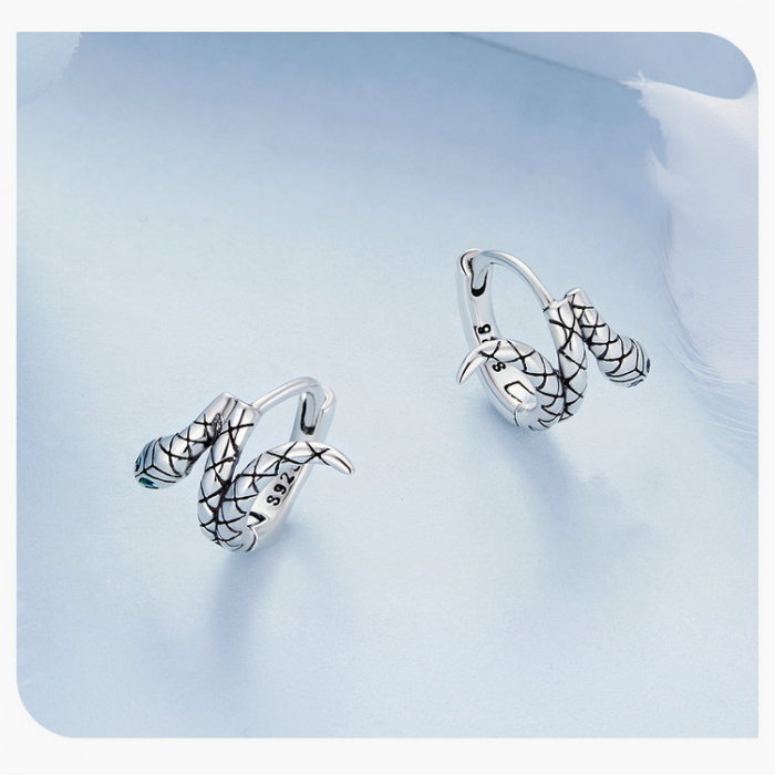 Cercei argint sarpe [14]