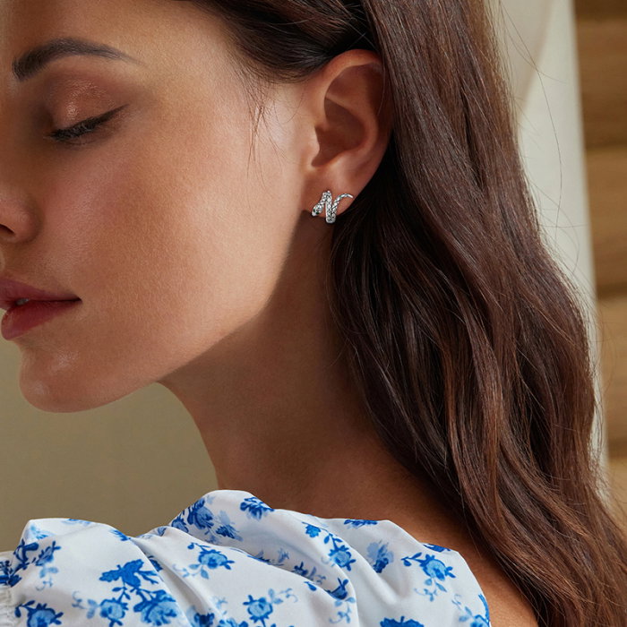 Cercei argint sarpe [3]