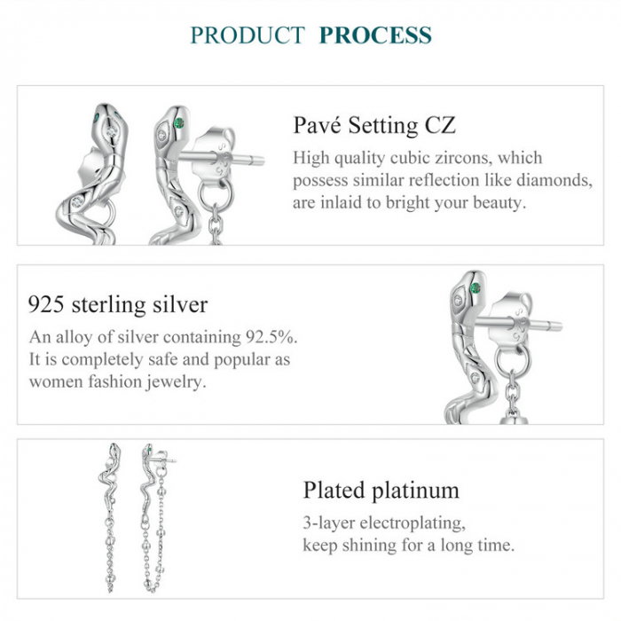 Cercei argint sarpe [9]