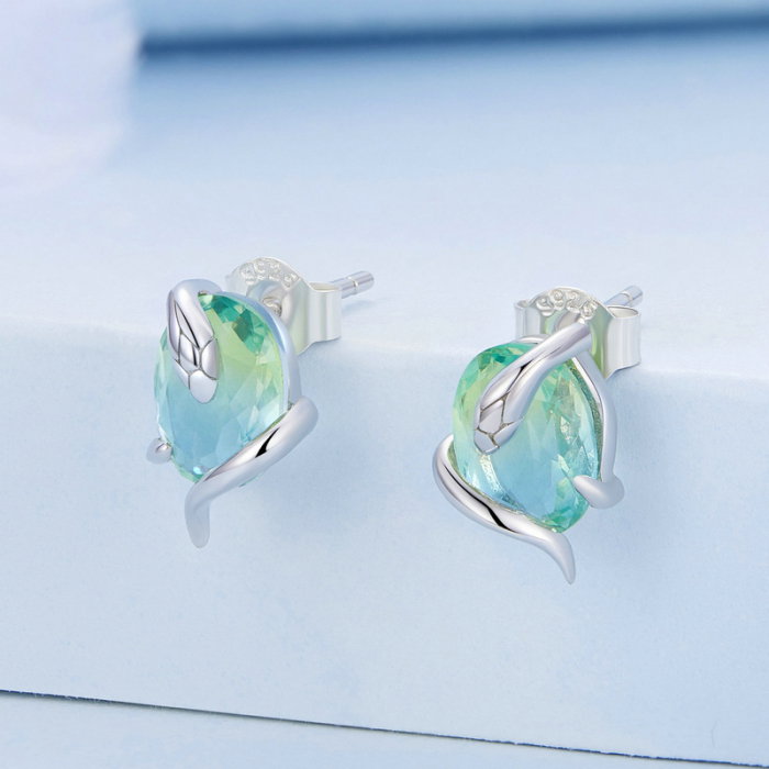 Cercei argint sarpe [2]