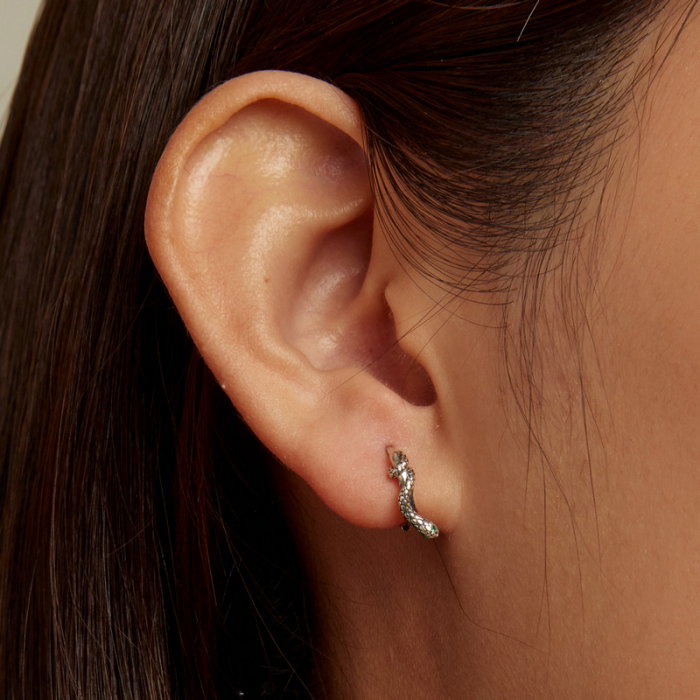 Cercei argint sarpe [2]