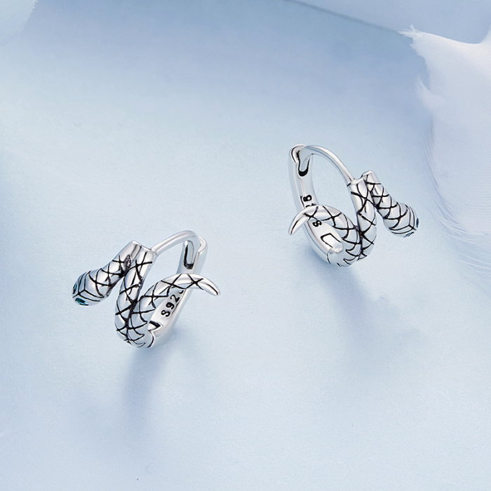 Cercei argint sarpe [4]