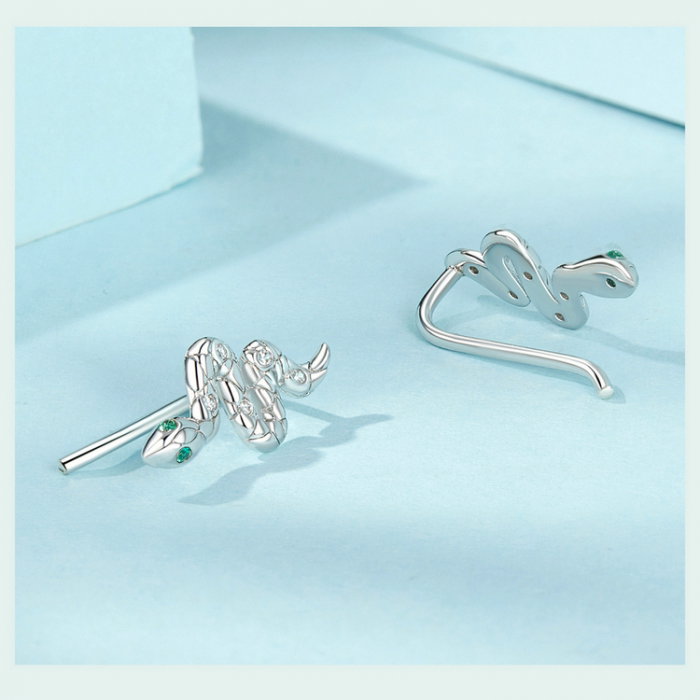 Cercei argint sarpe cu carlig [17]