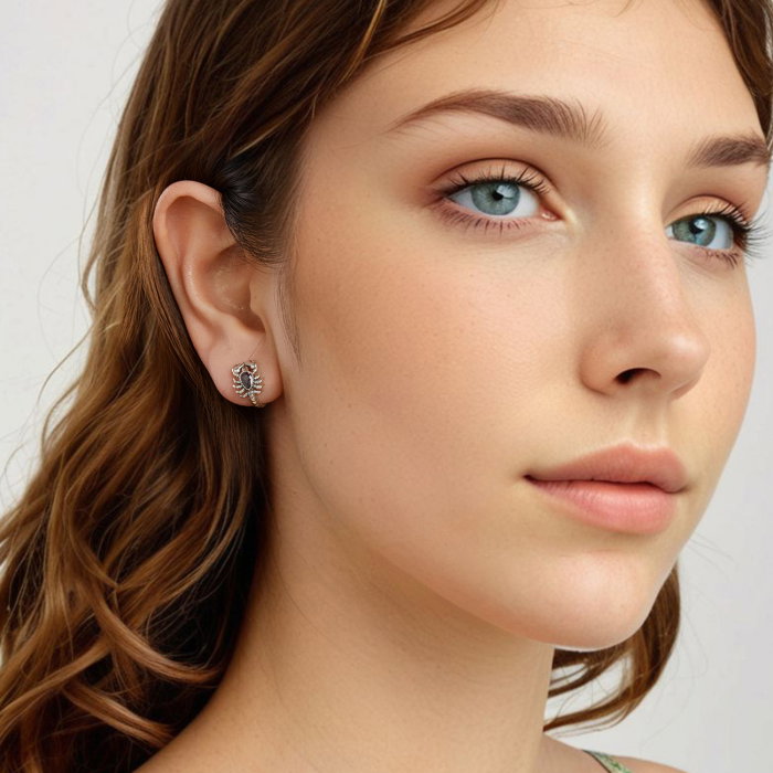 Cercei argint Scorpion [4]