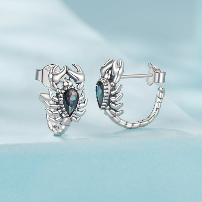 Cercei argint Scorpion [3]