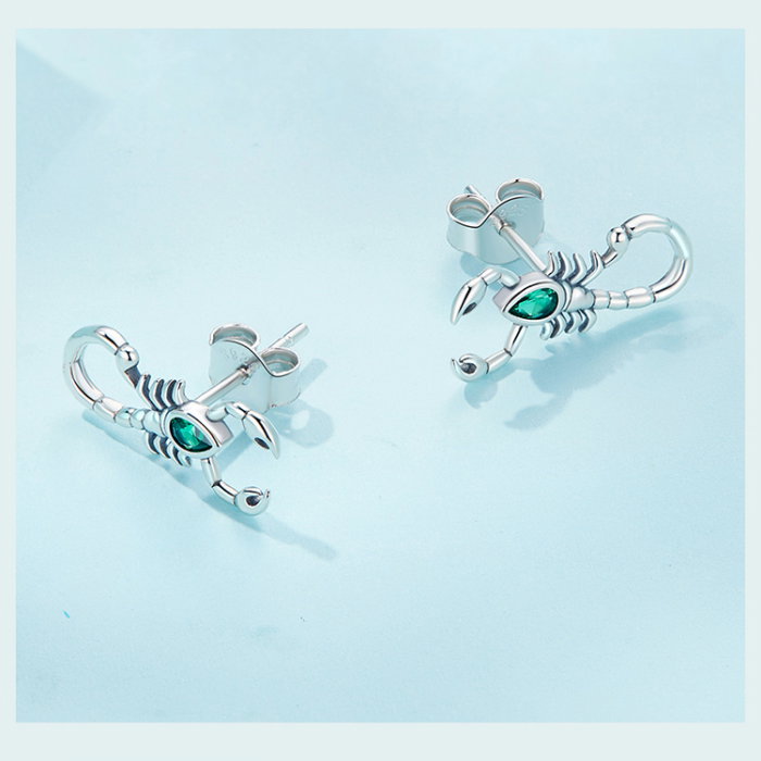 Cercei argint Scorpion [10]