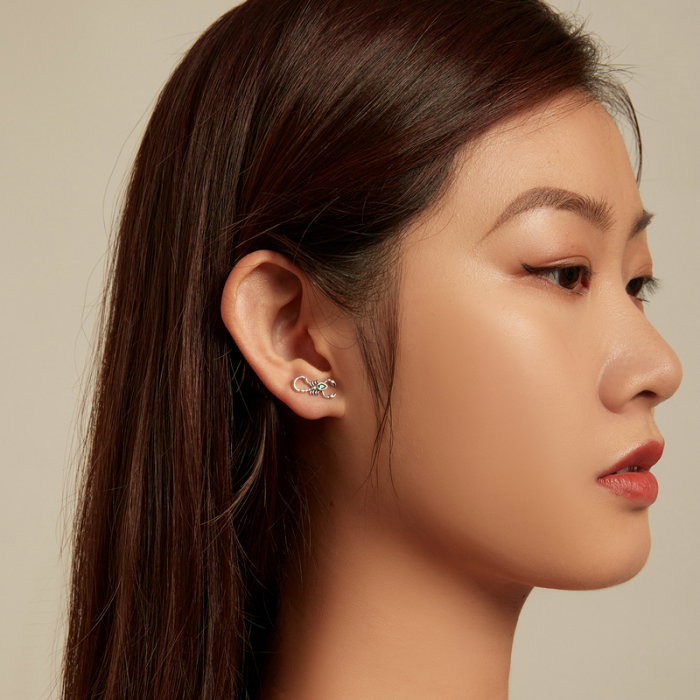 Cercei argint Scorpion [5]