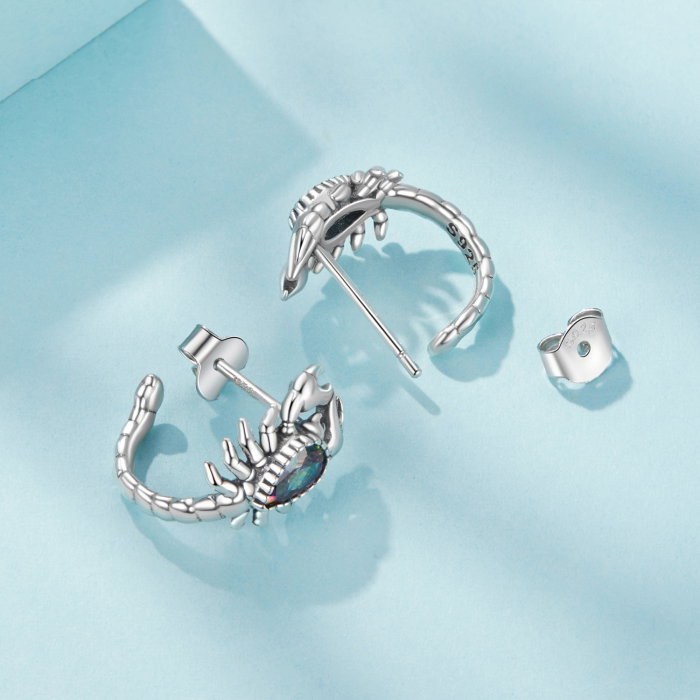 Cercei argint Scorpion [7]