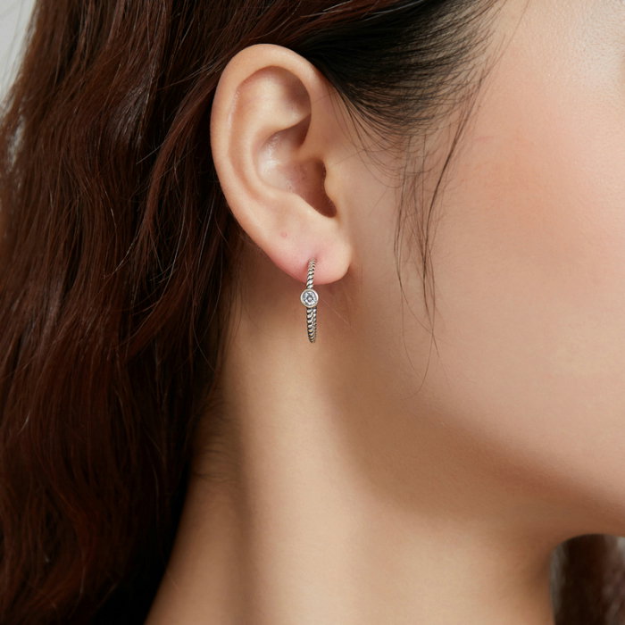 Cercei argint simpli [5]