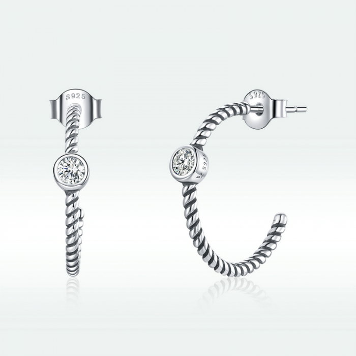 Cercei argint simpli [8]