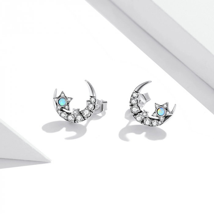 Cercei argint soarele si luna [4]