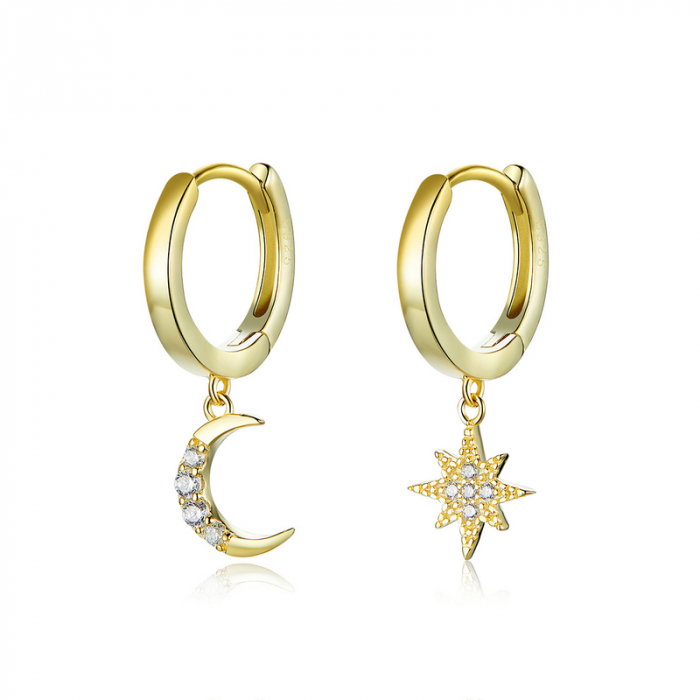 Cercei argint soarele si luna [1]