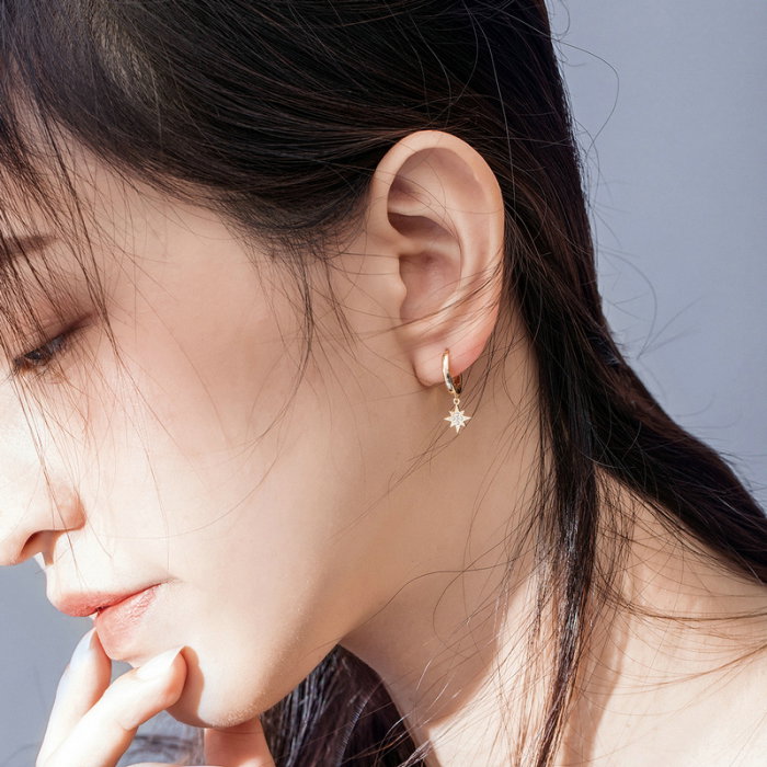 Cercei argint soarele si luna [2]