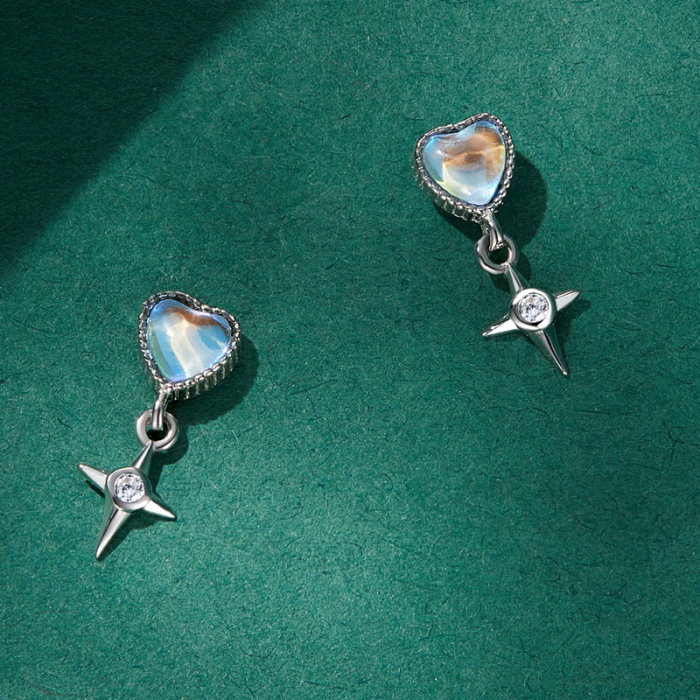 Cercei argint steaua dragostei [4]