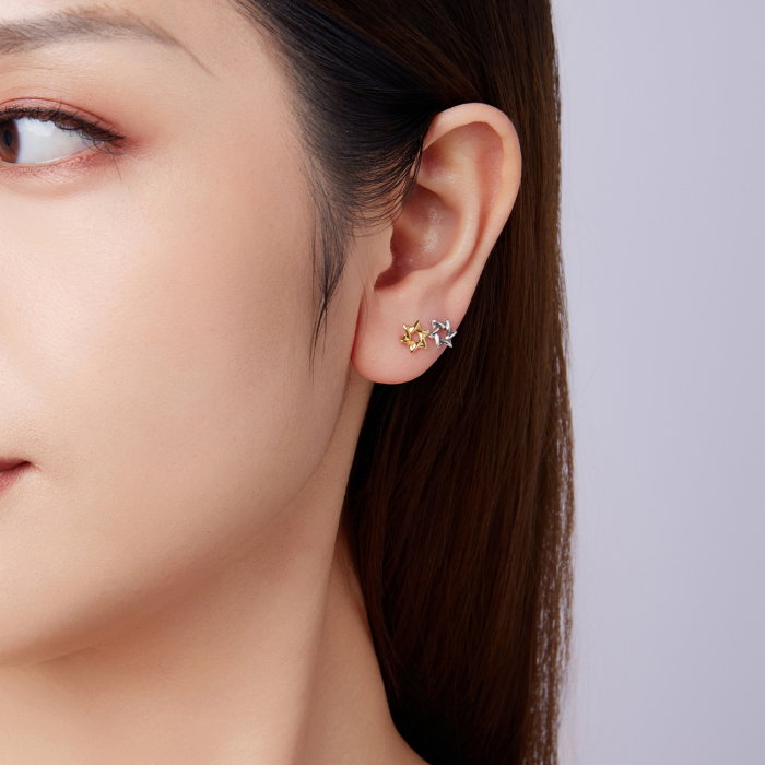 Cercei argint Steaua lui David [11]