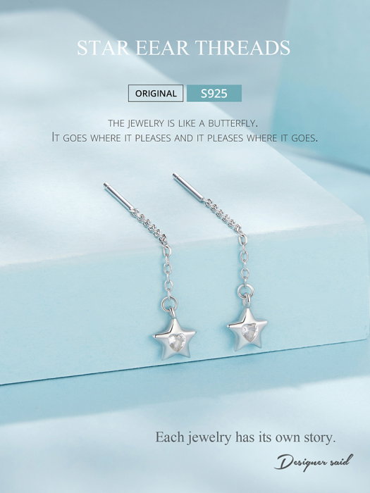 Cercei argint stelute [14]