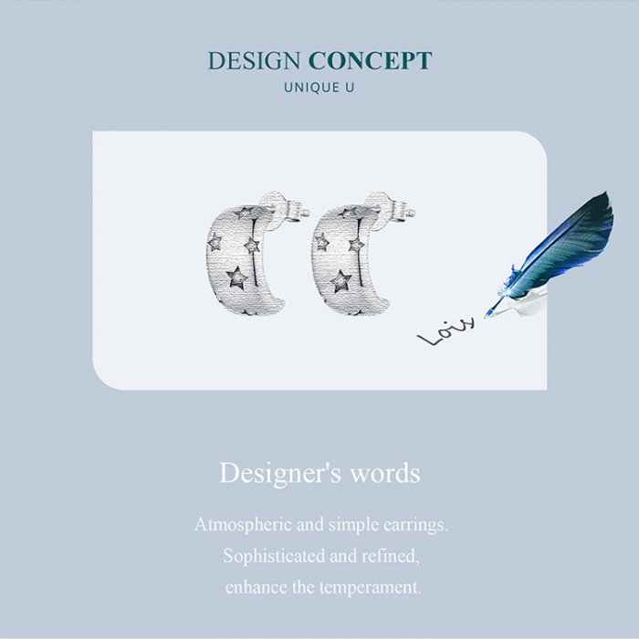 Cercei argint stelute [7]