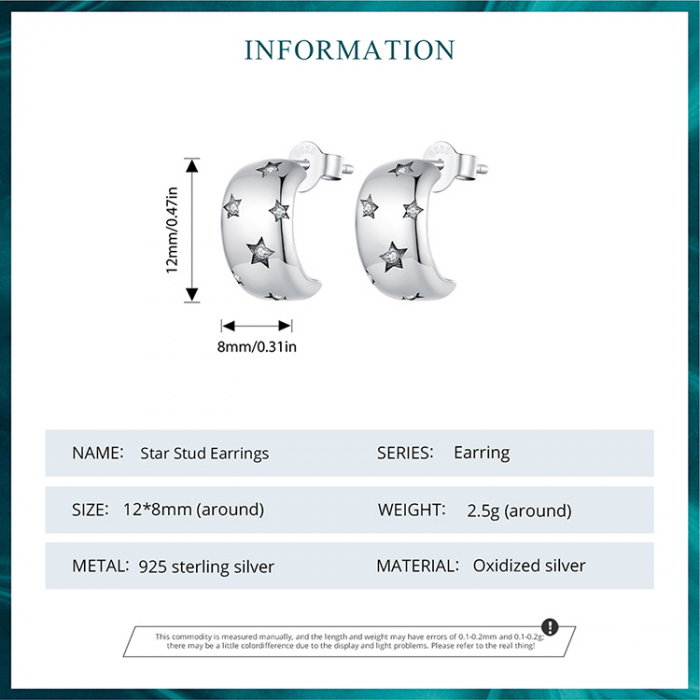 Cercei argint stelute [9]
