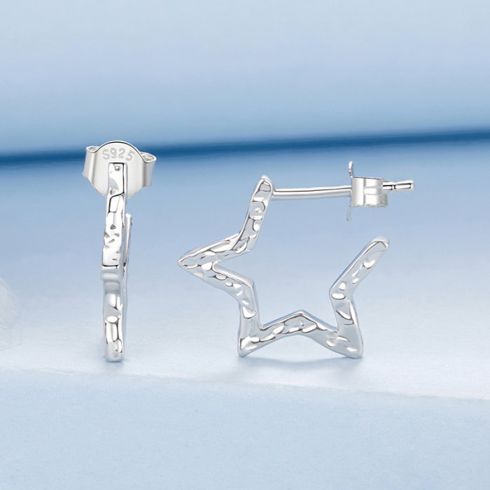 Cercei argint stelute [3]