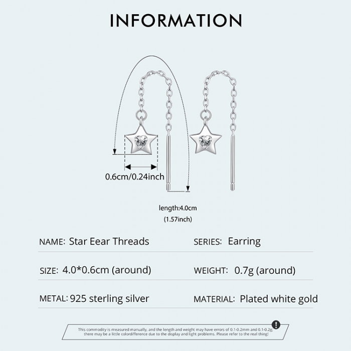 Cercei argint stelute [10]