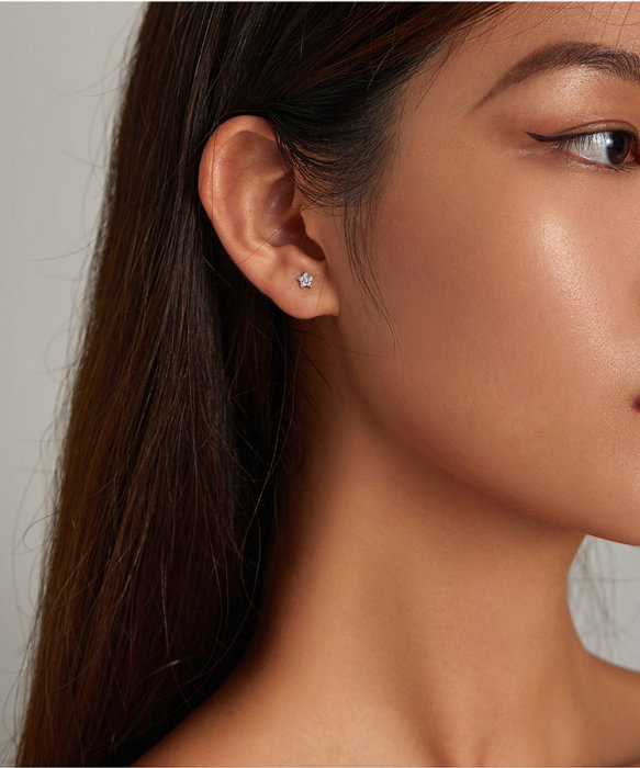 Cercei argint stelute cu zirconii [9]