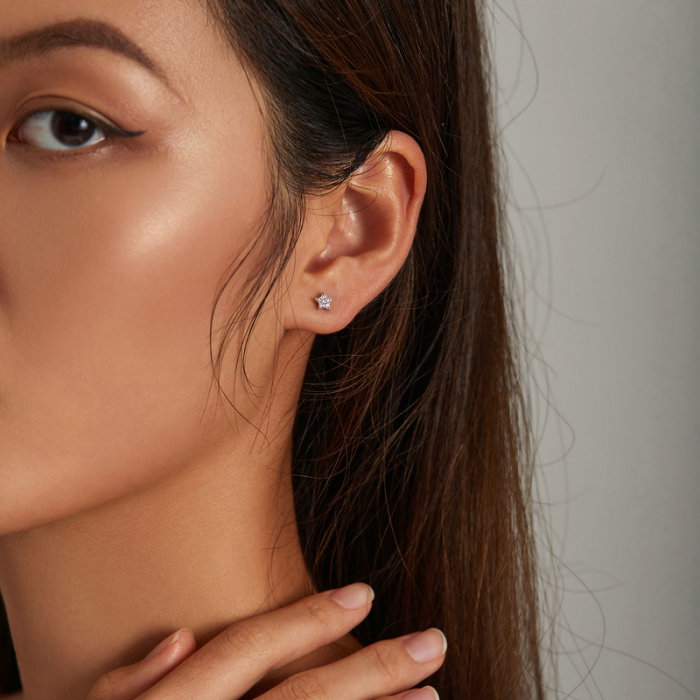 Cercei argint stelute cu zirconii [5]