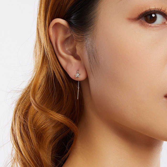 Cercei argint stelute [9]