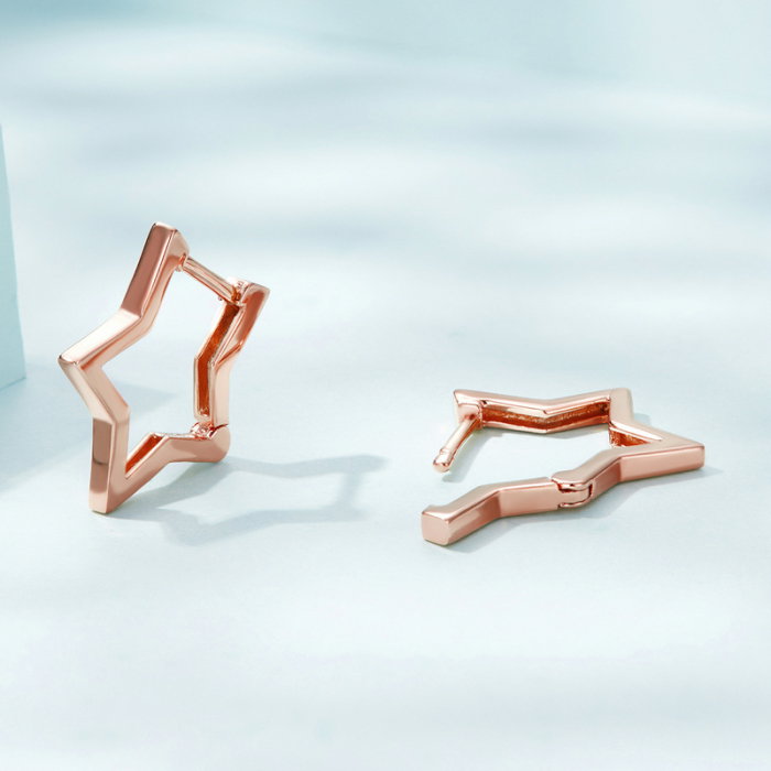 Cercei argint stelute [3]