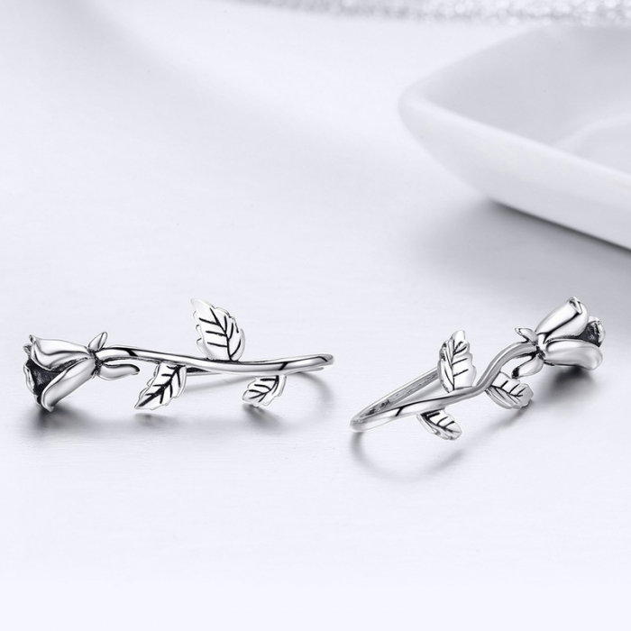 Cercei argint trandafiri [4]