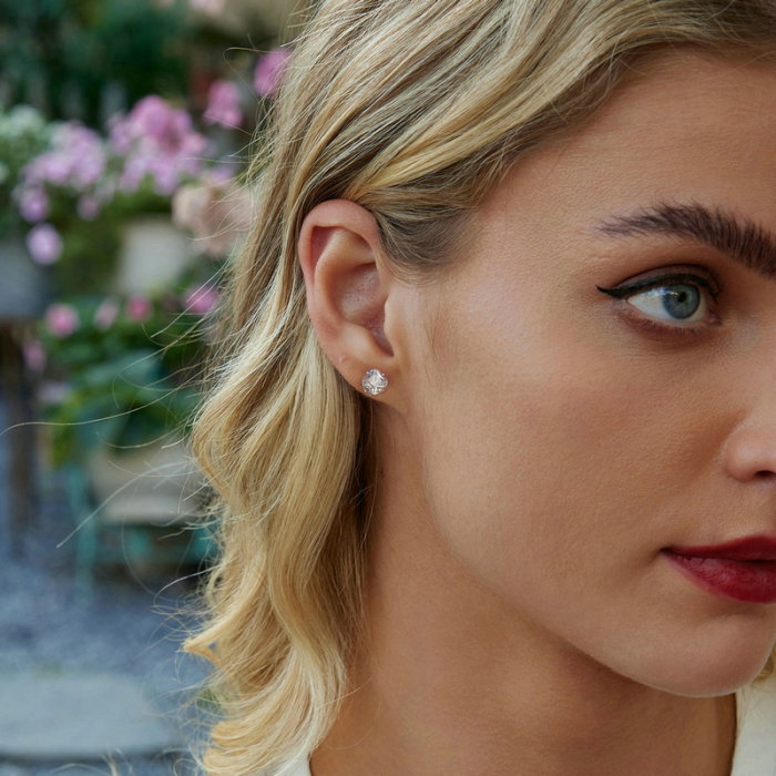 Cercei argint trifoi cu patru foi [2]