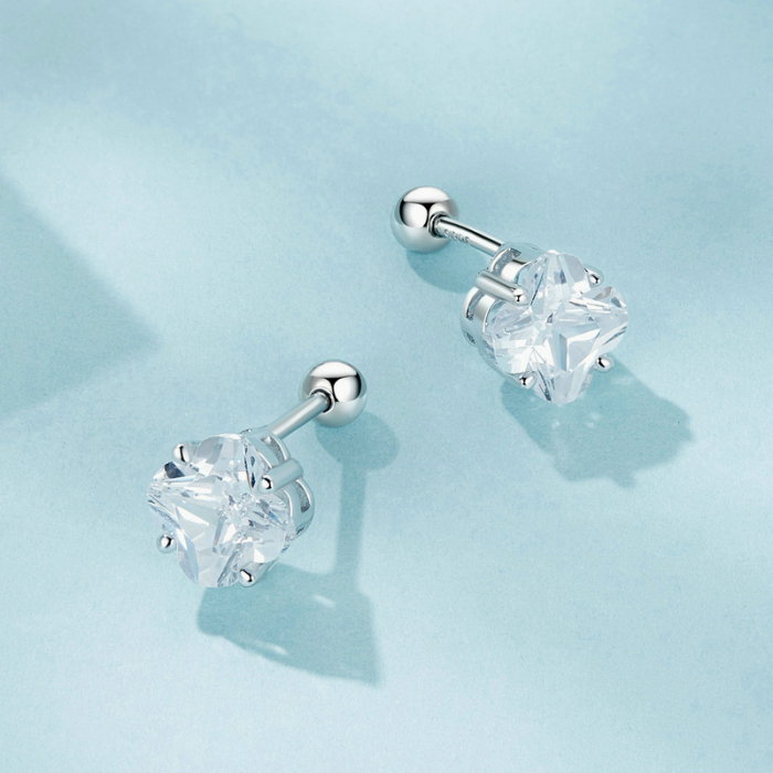 Cercei argint trifoi cu patru foi [5]