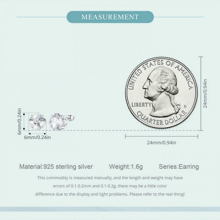 Cercei argint trifoi cu patru foi [10]