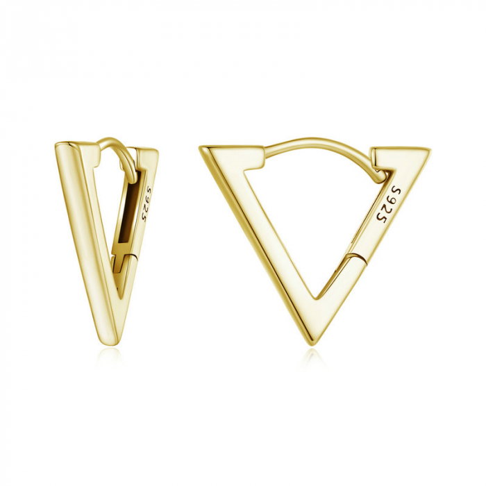 Cercei argint triunghi [1]