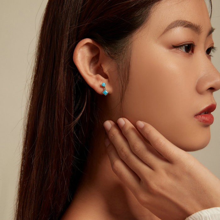 Cercei argint turcoaz [7]