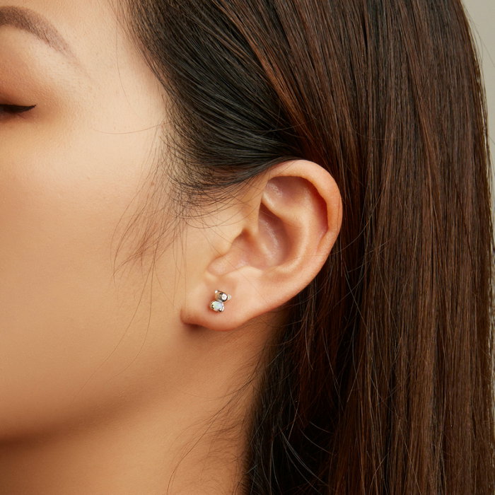 Cercei argint ursuleti cu opal [4]